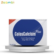 Canxi hữu cơ cho bé Zeambi Coloscalcium Plus Hộp 20 gói, Có Vitamin D3K2