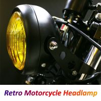 【CW】 Headlight for Motorcycle Sportster Bobber Motorbike Enfield Scrambler Front Headlamp