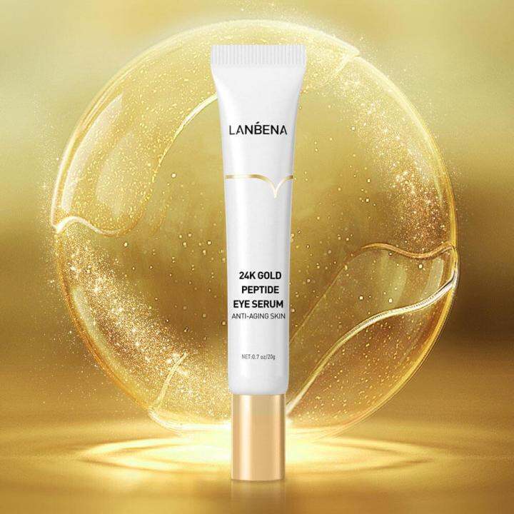 LANBENA 24k Gold Peptide Eye Serum Lazada PH