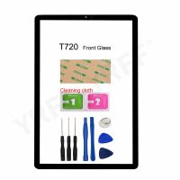 【】 zsdcpt for galaxy tab s5e t720 sm-t720 t725 (no lcd touch screen) front glass screen panel assembly parts