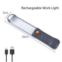 Portable 45W 38W LED Flashlight Rechargeable 48LED 76LED Work Light Inspection Lamp Camping Emergency Strobe Light