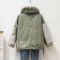 LANMREM Womens Detachable Liner White Duck Down Zipper Winter Clothing Drawstring Down Casual Patchwork Jackets 2A915