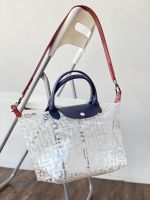 2022 Original New longchamp Le Pliage LGP Transparent SAC porte main size S crossbody Tote Bag L1512HQM007-made in france