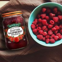 Mackays  Scottish RaspBerry Preserve 340g, from Scotland แยมผลไม้ แยมราสเบอรรี่ แยมนำเข้า