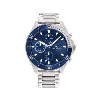 Tommy Hilfiger Larson รุ่น TH1791917 นาฬิกาข้อมือผู้ชาย สายสแตนเลส Silver/Blue