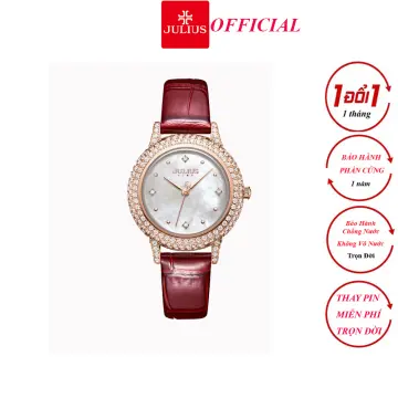 HCM][MUA 1 TẶNG 1] Đồng hồ nữ cao cấpđồng hồ nữ GUE$$ W1053L2 size 38mmđồng hồ  nữ dây cao suđồng hồ nữ chống nước | Lazada.vn