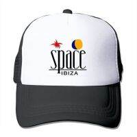 Space Ibiza Music Festival 2023 Unisex Snapback Adult Sun Visor Mesh Hats Adjustable Print Baseball