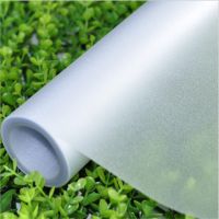 Matte Frosted Window Film Privacy Blocking Adhesive Covering Opaque Vinyl Glass for Office