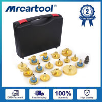 MRCARTOOL ขั้วต่อแลกเปลี่ยนน้ํามันเบรก 17 ชิ้น, ขั้วต่อปั๊มน้ํามันสกัดเบรกรถยนต์ for Toyota Tesla Benz BMW Audi