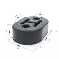 Insulator Holder Bracket Pipe Tail Exhaust Rubber