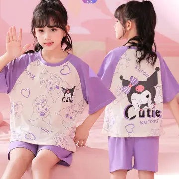 Bộ Đồ Ngủ Ngắn Tay Họa Tiết Hello Kitty Dễ Thương Dành Cho Nữ gấu dâu |  Shopee Việt Nam