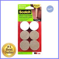 สักหลาดแบบกลม SCOTCH 34x34 มม. สีเบจ 24 ชิ้นROUND FELT PAD SCOTCH 34X34MM BEIGE 24EA **ทักแชทได้ค่ะ ยินดีบริการ**