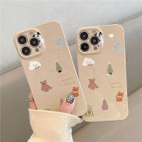 เคส สำหรับ ไอโฟน เคสซิลิโคน สินค้าพร้อมส่งจากไทย สำหรับ Iphone 14 13 12 11 Pro max เคสน้องต้นสน PC-072