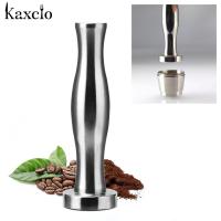 Kaxcio 24มม.ที่อัดกาแฟ,โลหะสแตนเลสคู่บดกาแฟเอสเพรสโซ่ที่อัดกาแฟค้อนสำหรับแคปซูลเนสเพรสโซเครื่อง