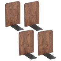 Heavy Bookstand Heavy Duty Bookends for Shelves Sturdy Non-Skid Book Stand for Books CDs - 6.69 X 4.72 X 3.94 in