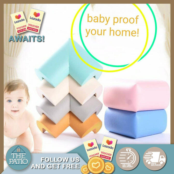 BABY PROOFING CORNER FOAM (10PCS PER PACK) | Lazada PH