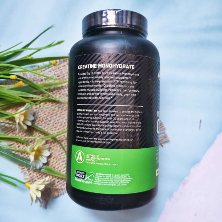 optimum-nutrition-micronized-creatine-powder-unflavored-5-g-perserving-600-g-ไมโครไนซ์-ครีเอทีน-แบบผง