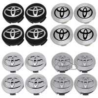 Style 4pcs Car Wheel Center Hub Caps Cover Auto Badge Wheel Rim Cap Trim Care Accessories For Toyota Crown Passo Corsa Pajero Yaris Altis Alpha Aqua Camry Corolla Prius Previa Prius hui