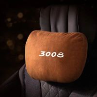 4S Top Quality Car Headrest Neck Support Seat Soft Neck Pillow for Peugeot 3008 208 2008 207 307 308 108 301 405 Car Accessories Seat Cushions