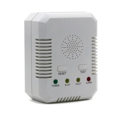 Carbon Monoxide Combustible Gas Detector Alarm Determine Tester for Home EU Plug