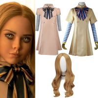 【CC】 MEGAN Costume for Kids Robots Thousand and Twenty-three Megan Dresses Uniform Costumes