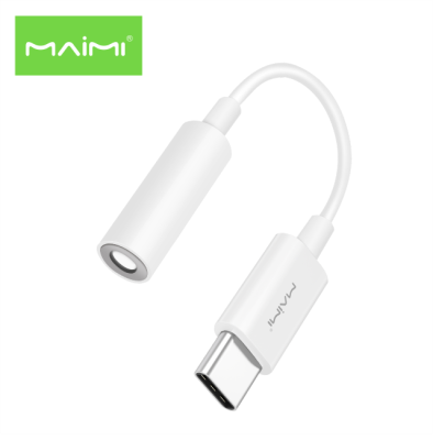 Maimi Y3 Type-C To 3.5mm อุปกรณ์แปลงช่อง Type-C ให้รองรับ 3.5mm (รองรับมือถือรุ่นที่มีแต่ช่องเสียบหูฟัง Type-c เท่านั้น)