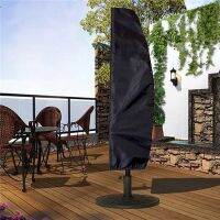 【HOT】 Outdoor Banana Umbrella Cover with Garden Cantilever Parasol Umbrellas