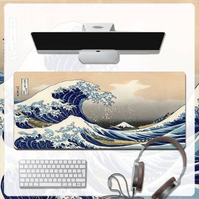 [Ready Stock] art pad mouse computer gaming mouse pad big locrkand mousepad ergonomic gadget office desk mat