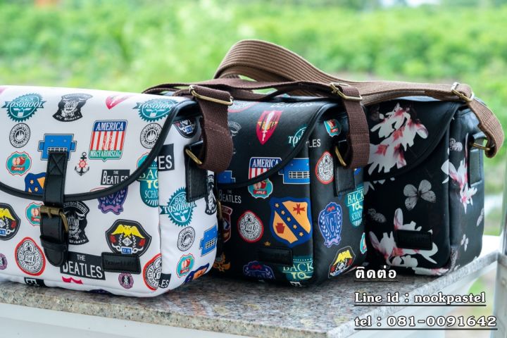 กระเป๋าใส่กล้อง-travel-life-สไตล์เกาหลี-หนังpu