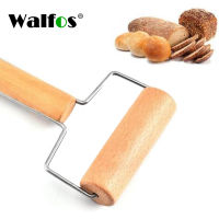 WALFOS ลูกกลิ้งไม้แป้งพิซซ่า Rolling Pin Home Kitchen Baking Cooking