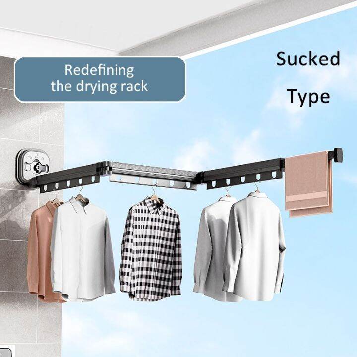 1-pc-ไม่มีเจาะ-drying-rack-ดูดถ้วย-drying-rack-อลูมิเนียมพับ-drying-rack-เสื้อผ้า-drying-rack-ที่มองไม่เห็นแขวน