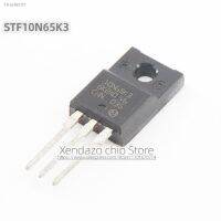 △﹊ 5pcs/lot STF10N65K3 10N65K3 10N65 TO-220F package Original genuine 10A/650V MOS field-effect transistor