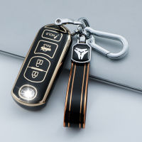 【cw】 Applicable 34 Key Mazda Car Key Cover Onksela cx30 Atenza cx4cx5 cx8 Golden Edge Key Case ！