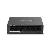 [ประกัน 1ปี] TP-Link Mercusys MS106LP 6-Port 10/100Mbps Desktop Switch with 4-Port PoE+ เดสก์ท็อปสวิตช์ - HITECHubon