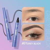 4 Point Eyebrow Pencil Waterproof Liquid Eyebrow Pen Makeup Eyebrow Pen Long Lasting Fine Sketch Liquid Lazy Eye Brow Pencil