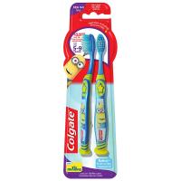 2 get 1 freeColgate Minions Child Ultra Soft Toothbrush Age 5 To 9 years Pack 2