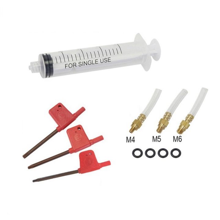 zoom-hydraulic-brake-bleed-kit-spare-parts-accessories-for-zoom-brake-system-filling-oil-kit-funnel-set-bike-repair-tool