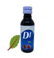 D1 น้ำหวานสูตรเข้มข้น ปริมาณ 600 ml.