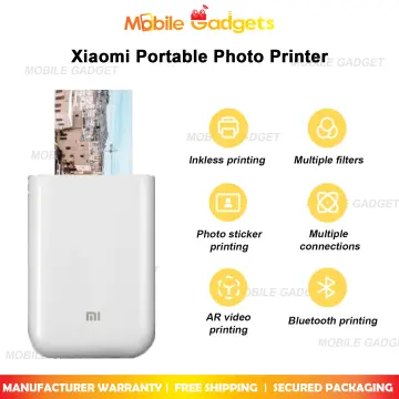 Xiaomi Photo Printer 300dpi Mi Portable Mini Pocket Picture Printer -  Xcessories Hub