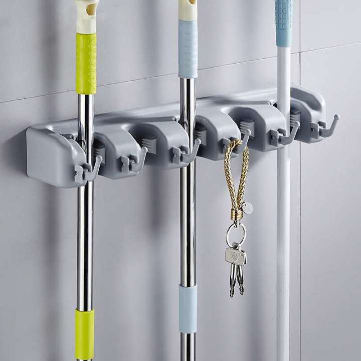 storage-mop-holder-non-slip-wall-mounted-with-hooks-multipurpose-kitchen-garage-household-fishing-pole-bathroom-broom-hanger