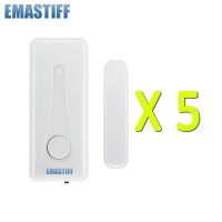 【LZ】✶  Wireless Guarding Window Door Magnet Sensor Detector For 433MHz Home Security Detector W2B G2B G2BW WIFI GSM Alarm System Kits