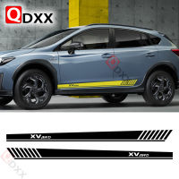 Car Long Side Stripe Stickers Vinyl Film Racing Sports Styling Decals Automobiles For Subaru XV Styling Tuning Car Accessories