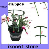 ixoo61 store 2/5pcs Garden Flower Plastic Plant Stand Support Pile Holder Flower Pot Climbing for tomato Greenhouse Rod Orchard Bonsai Tool