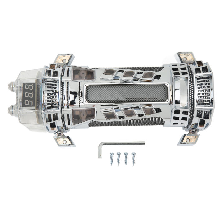 ติดตั้งง่าย4-farad-ตัวเก็บประจุรถตัวเก็บประจุไฟฟ้าดิจิตอลกันสนิมสำหรับเครื่องเสียงรถยนต์