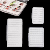 hang qiao shop   Fly Fishing Lure Bait Hook Storage Case Box Tool Transparent Fishing Equipment