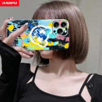 HAOPU เคสครอบโทรศัพท์ใหม่สำหรับ iPhone SAMSUNG XiAOMi OPPO ViVO ลวดลายกราฟฟิตีแนวแฟชั่นแนวสตรีท