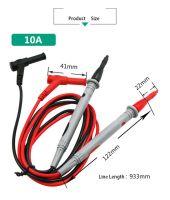 【✔In stock】 limanyi สายปากกาทดสอบหลายเมตร10V 20V 110Cm ปลายเข็มหัววัดตะกั่วมัลติมิเตอร์แบบดิจิทัลอเนกประสงค์เข็มลวด