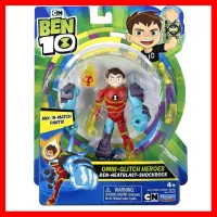 สินค้าขายดี!!! ของเล่น หุ่น เบนเทน Ben 10 Omni-Glitch Heroes Ben-Heatblast-Shock Rock ฟิกเกอร์ โมเดล เบ็นเท็น Ten ของแท้ ของเล่น โมเดล โมเดลรถ ของเล่น ของขวัญ ของสะสม รถ หุ่นยนต์ ตุ๊กตา โมเดลนักฟุตบอล ฟิกเกอร์ Model