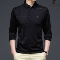 Summer Mens Brand Polo Shirt Loose T-Shirt Man Long Sleeve Polo Shirt Turn-down Collar Tops Towels