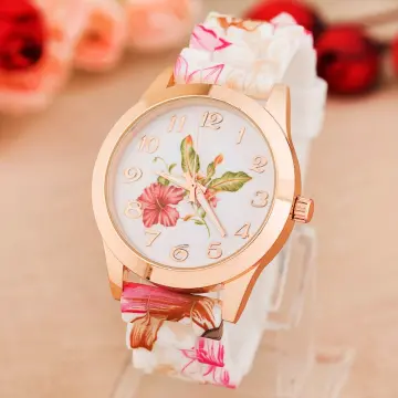 Floral discount watches online